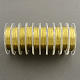 ジュエリー製作用丸銅線  ゴールドカラー  0.3mm  約32.8フィート（10m）/ロール  10のロール/グループ CWIR-R003-0.3mm-01-2