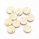 Ion Plating(IP) 304 Stainless Steel Charms STAS-E455-02G-12mm-2