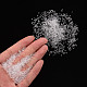 Perles cylindriques en verre transparent SEED-S047-I-007-5