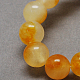 Two Tone Natural Jade Bead Strands G-R165-8mm-03-1