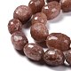 Chapelets de perles aux fraises en quartz naturel G-L492-07-6