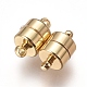 Brass Magnetic Clasps X-KK-I664-06G-1