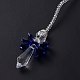 Crystal Fairy Beaded Wall Hanging Decoration Pendant Decoration HJEW-G019-02B-4