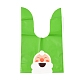 クリスマステーマのビニール袋  クリスマスパーティーのお菓子スナックギフトオーナメント  サンタクロース模様  22x13cm  50個/袋 ABAG-H104-C02-1