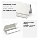 Stainless Steel Business Card Frame ODIS-WH0008-37P-5