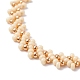 Ensemble de bracelets de cheville tressés en perles de verre pour femmes AJEW-AN00465-5
