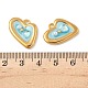 Подвески из нержавеющей стали 304 с эмалью STAS-U057-30G-3