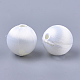 Perles recouvertes de tissu de fil de polyester X-WOVE-T007-16mm-03-2