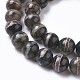 Dzi-Perlen mit Streifenmuster im tibetischen Stil TDZI-I003-02A-3