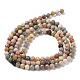 Chapelets de perles d'agate naturelle G-G991-A03-A-01-3