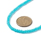 Наборы ожерелий из бисера из имитирующего нефритового стекла для выпечки для женщин NJEW-JN04196-3