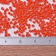 MIYUKIデリカビーズ  シリンダー  日本製シードビーズ  11/0  （db0722)不透明なオレンジ  1.3x1.6mm  穴：0.8mm  約10000個/袋  50 G /袋 SEED-X0054-DB0722-4