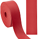 GORGECRAFT 118 Inch Double Sided Leather Strip Strap 1.18 Inch Wide Smooth Leather Belt Wrap Flat Cord for DIY Crafts Projects Clothing Making Bag Handles Belts (Red) DIY-GF0004-62B-1