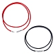 Sunnyclue 2 pièces 2 couleurs polyester cordons cirés fabrication de colliers MAK-SC0001-13A-1