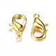 Zinc Alloy Lobster Claw Clasps E103-G-NF-2