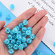 Perles en acrylique transparentes craquelées MACR-S373-66C-N18-4
