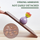 60 шт прозрачные акриловые двухсторонние клейкие наклейки FIND-WH0290-41A-4