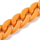 Handmade CCB Plastic Curb Chains AJEW-JB00698-01-2