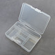 Clear Plastic Bead Containers with Lid C059Y-2