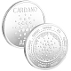 Монета из сплава AJEW-WH0220-011-1
