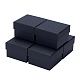 Cajas de joyas de cartulina de papel kraft CBOX-WH0003-04-7