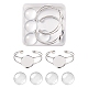 Kit de fabrication de bracelet dôme blanc bricolage DIY-FS0003-50S-1