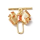 Латунь переключения застежка KK-C062-042G-01-2