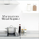 塩ビウォールステッカー  家庭の台所の装飾のため  このキッチンの言葉  スプーンをなめる  ブラック  150x560mm DIY-WH0228-039-4