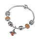 Braccialetti europei tinysand in argento sterling Bee Mine Forever TS-Set-019-19-1