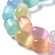 Brins de perles de sélénite naturelles G-F750-M-2