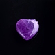 Natural Amethyst Love Heart Stone PW-WG32553-01-1