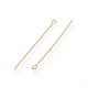 304 Stainless Steel Eye Pins X-STAS-G205-02A-G-2