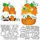 Globleland Halloween-Kürbis-Zwerg-Stanzformen DIY-WH0309-1110-1
