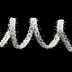ポリエステルウェーブレーストリム  カーテン用  ホームテキスタイルの装飾  ホワイト  1/2インチ（12mm） OCOR-K007-12-3