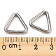 304 anneau de liaison triangle en acier inoxydable STAS-Z048-03P-3