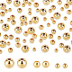 Pandahall 3 Größen goldgefüllte Abstandsperlen KK-PH0002-62-1