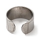 304 componente dell'anello del polsino aperto in acciaio inossidabile STAS-C079-04P-3