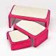Cuboid Wood Jewelry Rings Display Stand Sets RDIS-L001-03-1