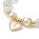 Bracelets perles rondes oeil de chat BJEW-JB09053-5