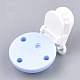 Clips de soporte de chupete de bebé de silicona ecológicos de grado alimenticio SIL-T050-04D-3