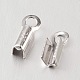 Rhodium Plated Sterling Silver End Tips H160A-P-2