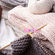 Marqueurs de points de tricot en caoutchouc HJEW-AB00574-5