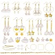 Ensembles de fabrication de boucles d'oreilles pendantes Sunnyclue DIY DIY-SC0016-65-1