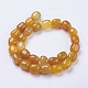 Chapelets de perles d'agate naturelle G-I198C-A-01-2