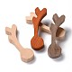4 цветная незаконченная деревянная ложка DIY-E026-04-2