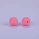 Round Silicone Focal Beads SI-JX0046A-118-2