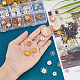 Pandahall 120 pièces bouchons de perles de fleurs KK-PH0004-93-4