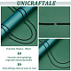 Unicraftale 4.9~5m spritzlackierte Kastenketten aus Edelstahl CHS-UN0001-15-6