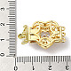Rack Plating Brass Pave Cubic Zirconia Box Clasps KK-E084-26G-3