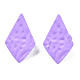 Spray Painted Iron Stud Earring Findings IFIN-N008-013B-2
